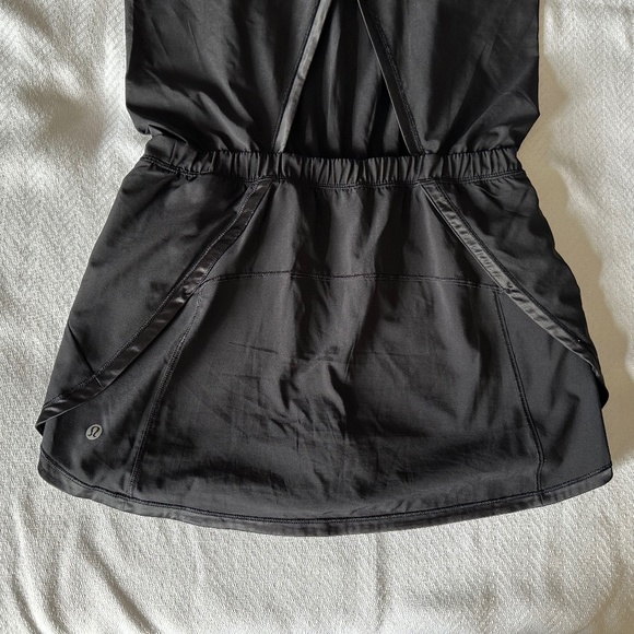 Lululemon Running Onesie, Romper, Tennis Dress, Coverup, Size 4, Black - Picture 11 of 15